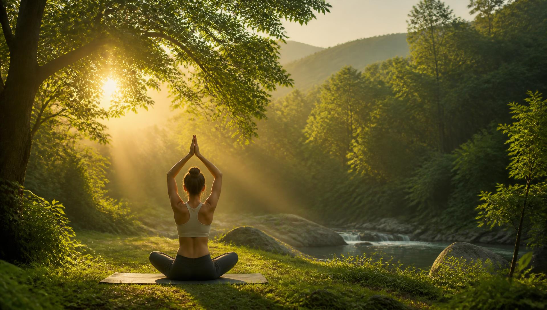 Yoga in der Natur — Gesundheit und innere Balance